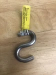 National Hardware N233-544 135 Lbs. Capacity Stainless Steel Open S-hook In.. Fixed Price $9.99.