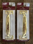 Door Pull Brass Finish 1/2" National Hardware N116-764 (lot Of 2). Fixed Price $18.99.