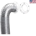 The Dryer Vent Quick Release - Easy Twist & Lock For 4 Inch Tubes. Fixed Price $19.99.