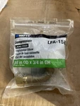 Sioux Chief 3/8" Od 3/4" Fht Dishwasher Elbow LFA-158A 637-B23HWP. Fixed Price $10.00.