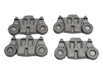 Set Of Whirlpool Dishwasher Lower Rack Wheels WPW10195417 AP6016764. Fixed Price $38.79.