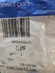 WD01X10611 Ge Clamp. Fixed Price $10.00.