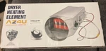 AZ4U 137114000 Dryer Heating Element Assembly With Thermostat. Fixed Price $34.99.