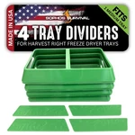 Dividers For Medium Harvest Right Freeze Dryer Trays (set Of 4 .... Fixed Price $27.64.