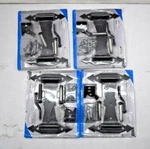 Lot Of National Hardware N243-899 Black Steel Surface Doors Gate Kit. Fixed Price $21.20.