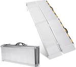 Portable Folding Aluminum Wheelchair Ramp Non-slip Mobility Scooter Threshold. Fixed Price $126.95.