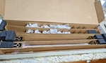 Cafe Brushed Bronze Handle/knob Kit # Cxfcehkpmcg For 30" Elec Ranges New. Fixed Price $185.00.