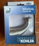 Kohler Alteo Single Robe Hook Brushed Nickel Mistos 37055-BN. Fixed Price $20.00.