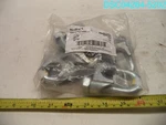 QTY=5: N248-344 National Hardware 0.38" Zinc Wire Cable Clamp 038613176782. Fixed Price $44.16.