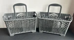 Whirlpool Maytag Kitchenaid Dishwasher W10199700 Set Of 2 Cutlery Baskets. Fixed Price $24.95.