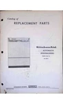 Kitchenaid KDS-17A Parts Catalog Hobart Corp Form 11617 1974, Troy Ohio. Fixed Price $20.99.