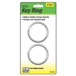 Hy-ko Prod Co #KC108 2PK1-3/8"SPLIT Key Ring. Fixed Price $21.99.