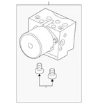 Oem New 2011-14 Chevrolet Sierra Anti Lock Brake Modulator Valve 20927955. Fixed Price $653.25.