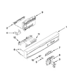 Kenmore Dishwasher: Electronic Control Board Assembly (W10588601). Fixed Price $60.00.