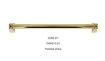 Zline DWHZ-G-24 Autograph Edition Dishwasher Handle, Polished Gold *new*. Fixed Price $45.00.