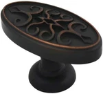 25 Oil Rubbed Bronze Oval Cabinet Knobs - 1.75" Length, Pack Of. Fixed Price $109.99.