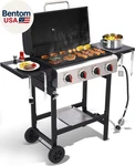 4 Burner Gas Grills Outdoor Cooking Propane Bbq Portable Barbecu. Fixed Price $270.57.