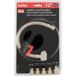 3/8 In. Comp X 7/8 Bc 12 Braided Stainless Steel Toilet Connector. Fixed Price $22.76.