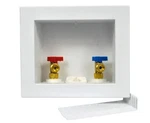 Oatey Quadtro Washing Machine Outlet Box 1/4" Turn 2" Hub 38528 Ob. Fixed Price $22.99.