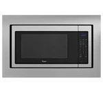 Whirlpool 27" Microwave Black-on-stainless Trim Kit MK2227AS Countertop 2.2CU Ft. Fixed Price $99.50.
