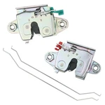 Osompar 1PAIR Tailgate Latch Lock With Control Link 4 Pieces, Silver. Fixed Price $57.11.