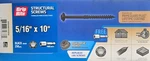 Grip-rite Structural Screws Black 5/16" 10" 250 Count Hex. Fixed Price $179.99.