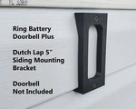 Ring Battery Doorbell Plus Dutch Lap 5" Siding Mounting Bracket Wedge. Fixed Price $14.99.