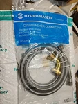 Hydro Master Dishwasher Connector W/ Elbow Stainless Steel 3/8" X 72" New. Fixed Price $7.25.