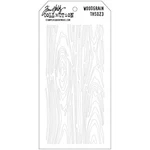 Stampers Anonymous Layering Stencil - Woodgrain, THS023 By: Tim Holtz. Fixed Price $6.29.