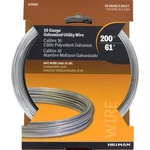 Hillman 122060 16 Ga. Galvanized Steel Wire 0.061 To 0.065 Dia. In. X 200 Ft.. Fixed Price $22.41.