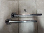 Kenmore Whirlpool Dishwasher Dishrack Slide Rail Set WP3385089 W/wheels. Fixed Price $19.99.