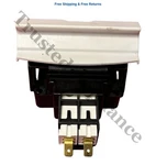 Frigidaire Dishwasher Door Latch White A00104101 - 154537301A. Fixed Price $18.81.