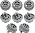8-PACK DD66-00023A Rollers Rack For Samsung Dishwasher Wheels Lower Repl.... Fixed Price $20.95.