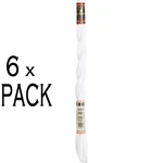 6X Dmc Pearl Cotton Size 8, 25M, 115AR/8-B5200. Fixed Price $16.84.
