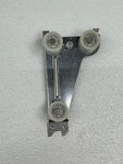 Miele Dishwasher Top Rack Fixed Plate With Wheels Right # 5889362. Fixed Price $22.00.
