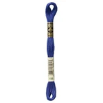 Dmc 6-STRAND Embroidery Cotton 8.7YD-MED.VERY Dk.cornflower Blue-btwn 12 Pack. Fixed Price $14.46.