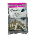 Sharkbite 1/2 In. Pex Barb Brass Straight Coupling Fitting (10-PACK) UC008LFA10. Fixed Price $12.49.