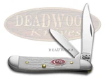Case Knives Sparxx Peanut Jigged White Delrin Stainless Pocket Knife 60188. Fixed Price $59.99.