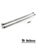Side-by-side Refrigerator Pro Line Handle Kit Stainless Steel (W10214147A). Fixed Price $86.25.