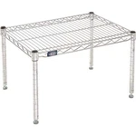 Nexel Commerical Wire Shelf Platform Dunnage Storage Rack, 18" 24" 14", C.... Fixed Price $93.78.