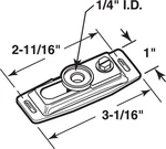 Prime-line 162017 Brass-plated Nylon/steel Bi-fold Pivot Bracket 1-1/16 In.. Fixed Price $7.90.