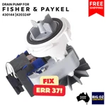 Fisher&paykel 5.5KG Toploader Drain Pump 420324P Fix Error 37 Free Shipping. Fixed Price $64.58.