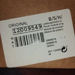 Bosch 12009549 Dishwasher Control Module - Programmed *free Priority Shipping*. Fixed Price $119.99.