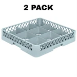 2 Pack Commercial Dishwasher Machine 9 Cup Glass Bowl Tray Rack Decanter Pitcher. Fixed Price $79.88.