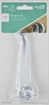 National Hardware N180-010 4" Inch 2 Pack Zinc Plated Standard Pegboard Hooks. Fixed Price $25.89.