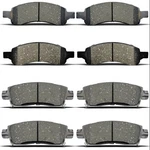 D1169 D883 Front & Rear Disc Brake Pads Kit Buick Enclave 2008-2017,FOR C.... Fixed Price $68.58.