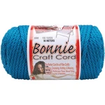 Pepperell Bonnie Macrame Craft Cord 6MMX100YD-SAPPHIRE Teal BB6-100-106. Fixed Price $24.14.