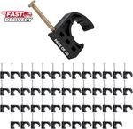 Highcraft ID234X50 Half Clamp With Nail For Pex Tubing Pipe Support, 1/2 In, Bla. Fixed Price $11.71.