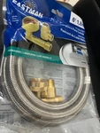 Universal Dishwasher Installation Kit - 6' Stainless Steel Waterline. Fixed Price $13.78.