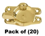 N198-150 Solid Polished Brass Window Sash Locks 20 Pack. Fixed Price $284.99.